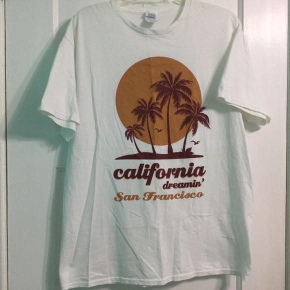 Retro California Dreaming San Francisco TShirt - Picture 3 of 7